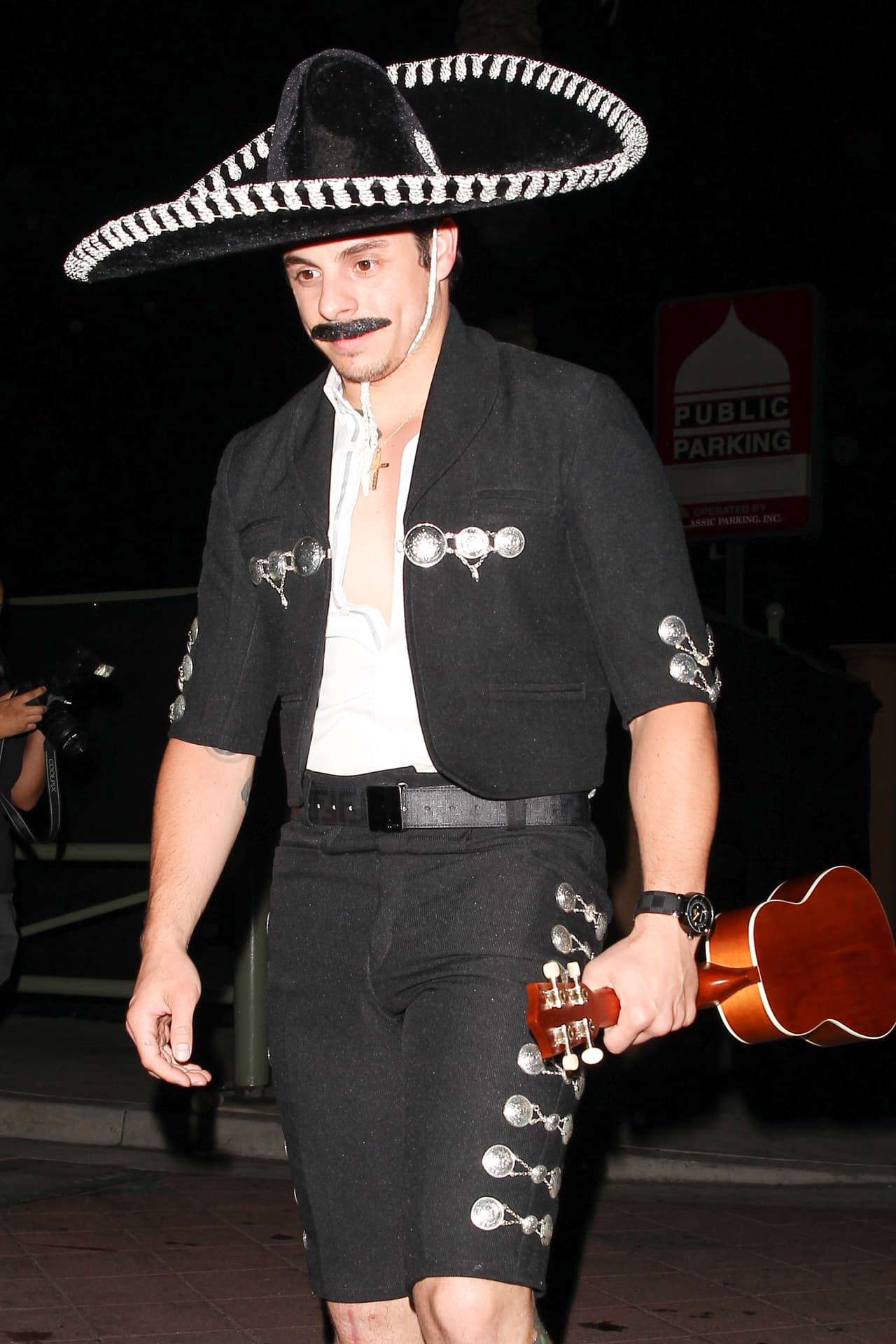 Esta vez se la pasó de lo lindo en la fiesta de Halloween.