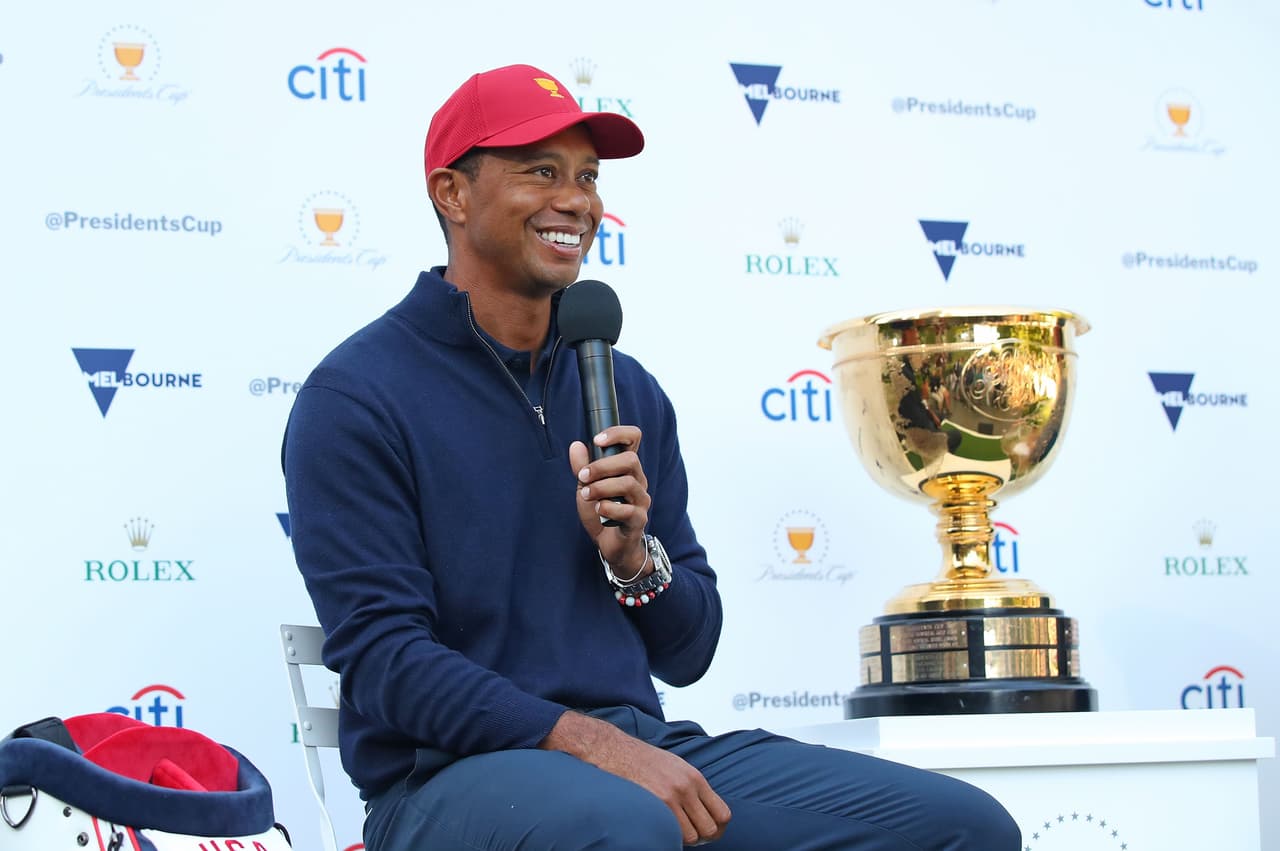 Y en un empate, en la novena posición, se encuentran el golfista Tiger Woods...
