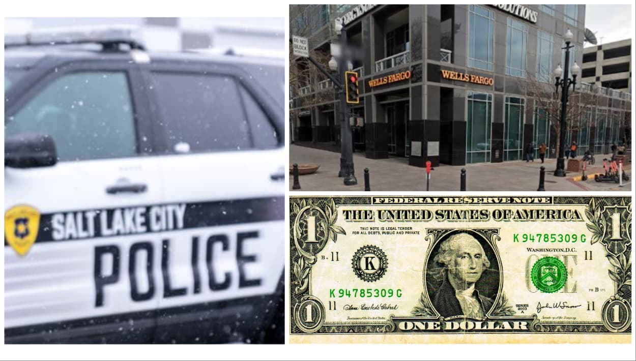 "Por favor, perdóname": Hombre roba $1 del banco y espera a ser arrestado por la policía