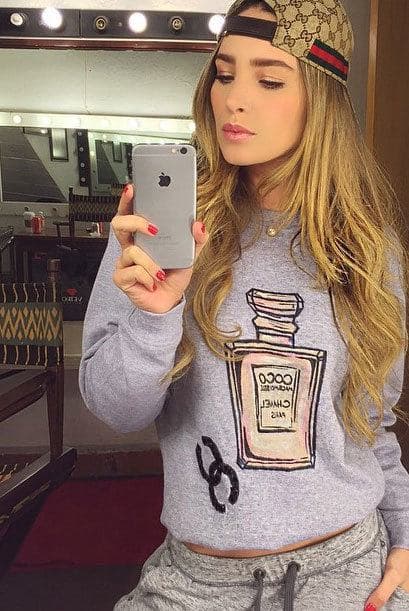 Incluso con ellos comparte varias cosas personales. ¡Bien por ella! (Instagram)