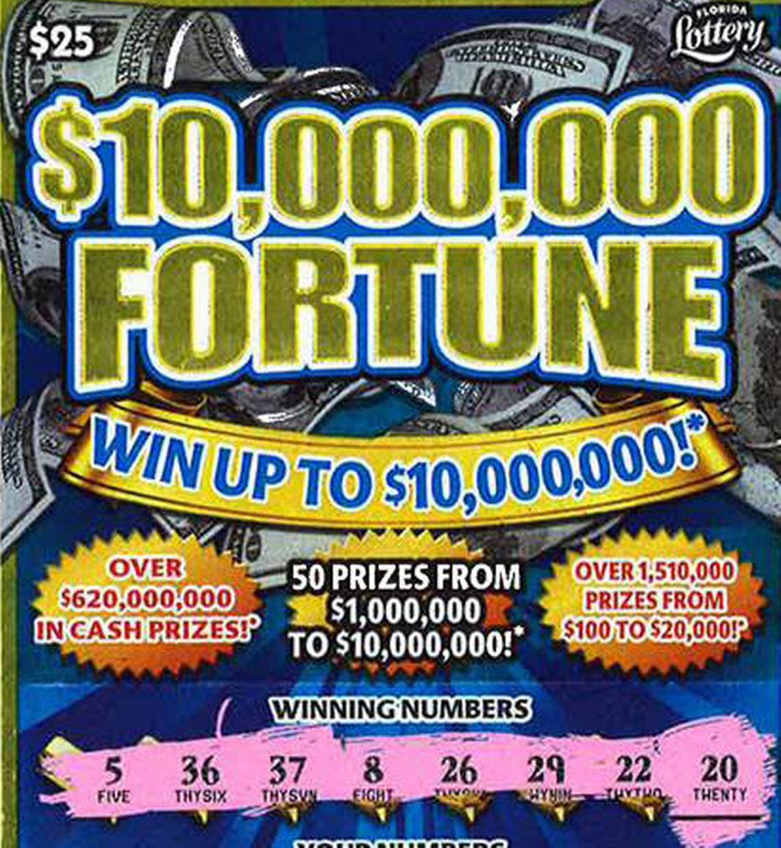 Hispano gana premio de lotería en Carolina del Norte