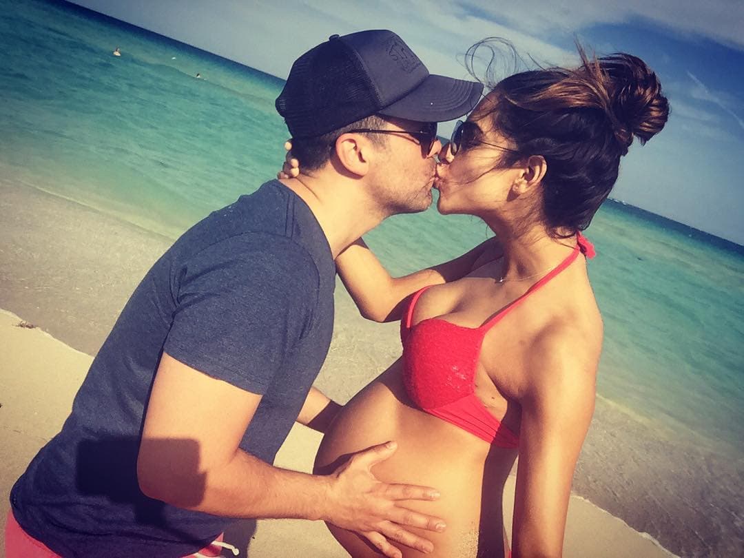 El ferviente deseo de la modelo se cumplió ese mismo año, cuando quedó embarazada de su primer hijo.