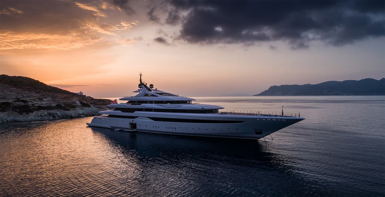 O'Pari, yate de lujo alquilado por Michael Jordan para pasar sus vacaciones por las costas de Croacia.