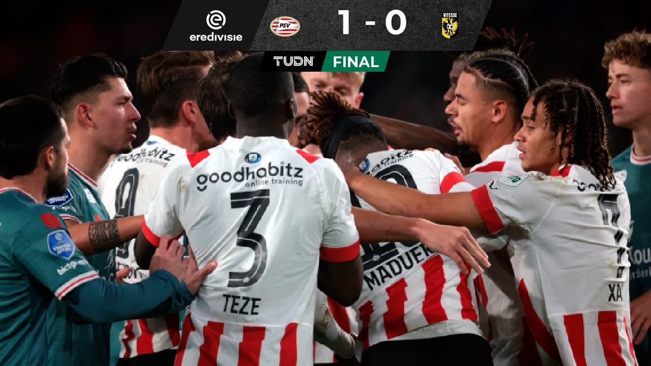 Guti juega todo el partido en el triunfo del PSV ante Vitesse