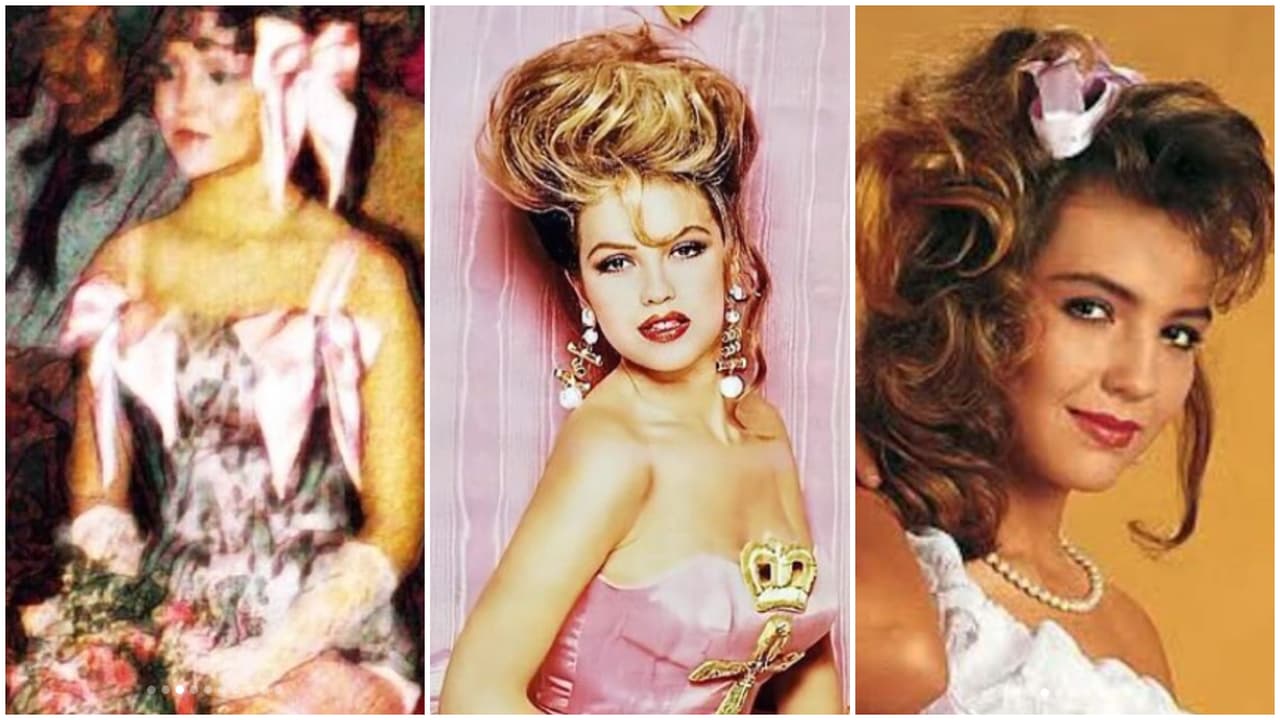 Thalía dejó las evidencias de su estilo 'coquette'.