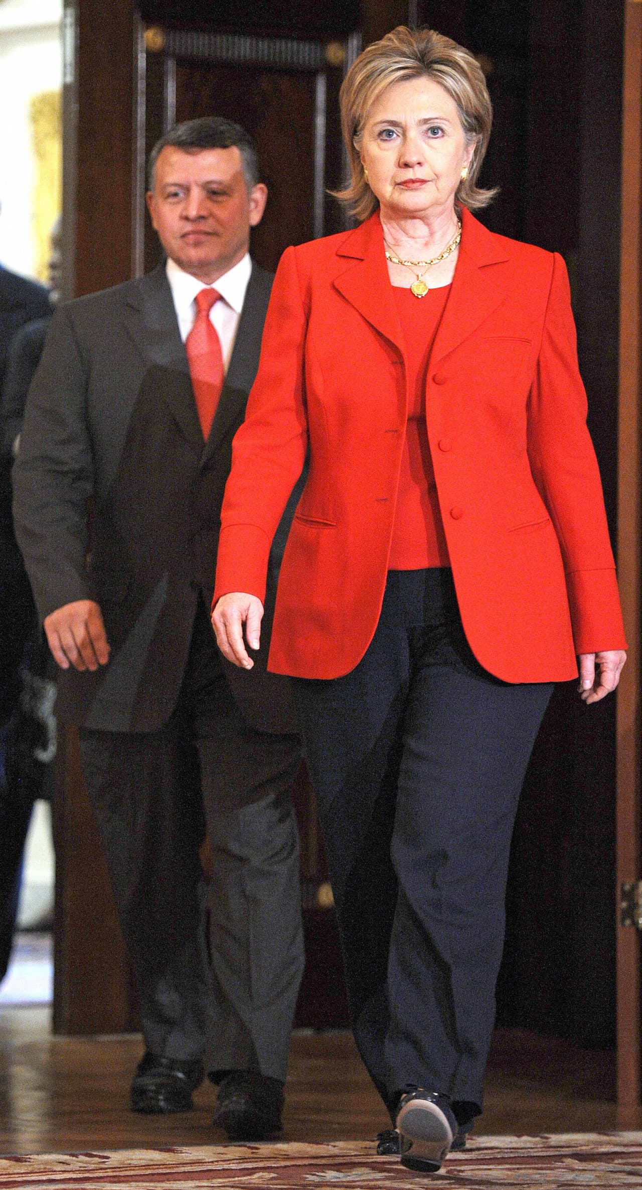 Los años han pasado y Hillary ha ido adecuando su peinado conforme a la época.