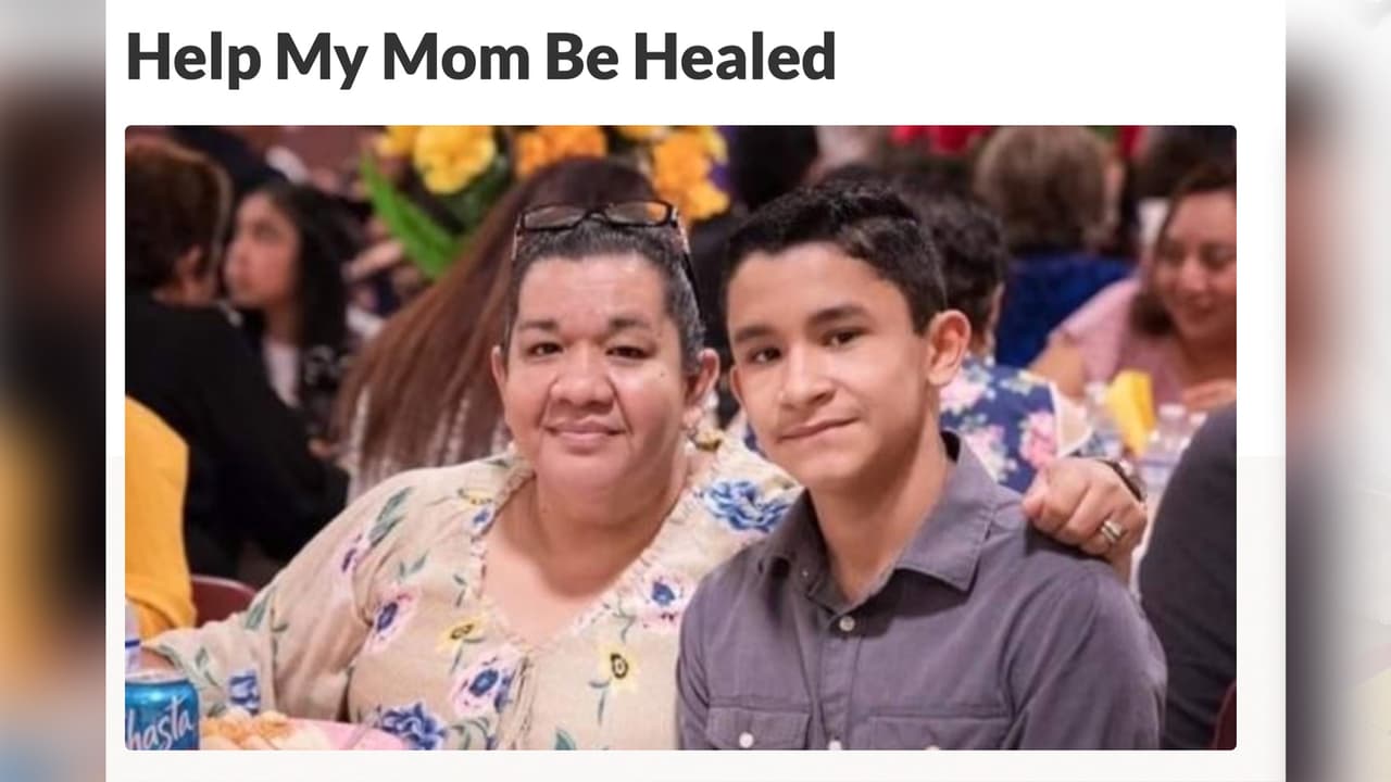 Elian es el único hijo de Erika y tras compartir la carta que le envió al gobernador Abbott ha recibido ayuda de la comunidad. Habilitó una cuenta de GoFundMe para lograr reunir el dinero del traslado que podría salvar la vida de su mamá.