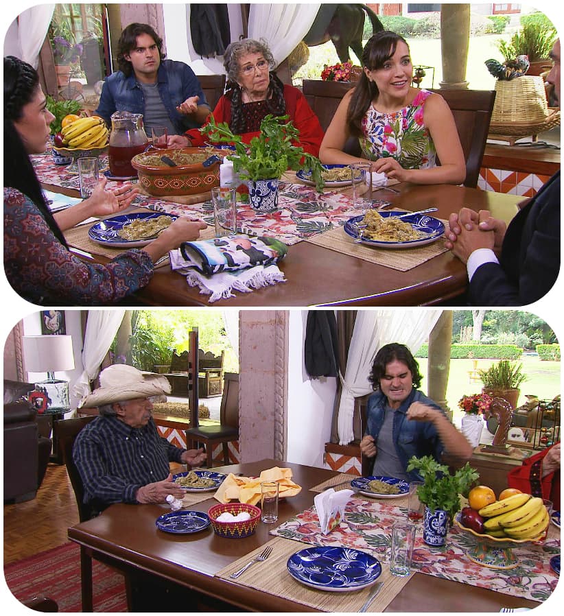 ¡Bravo! Tu papá dio la noticia del día: te dejará que seas novia de Diego. ¡Eso sí! Quiere conocer a su famila.