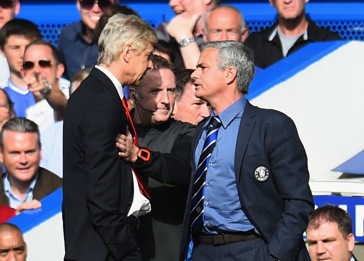 <b>Arsene Wenger: </b>el "especialista en derrotas" lo llamó Mourinho hace unos años al entrenador francés. La relación entre el entonces entrenador del Arsenal y el portugués se ha basado en los estilos y los triunfos, faltándole al respeto a un personaje icónico de la Premier.