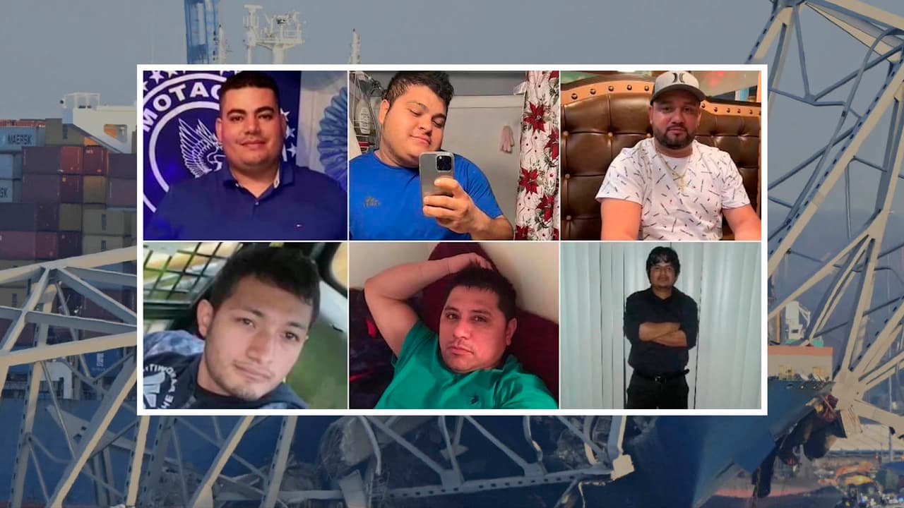 Familias de hispanos muertos tras colapso del puente Francis Scott Key de Baltimore presentan demanda