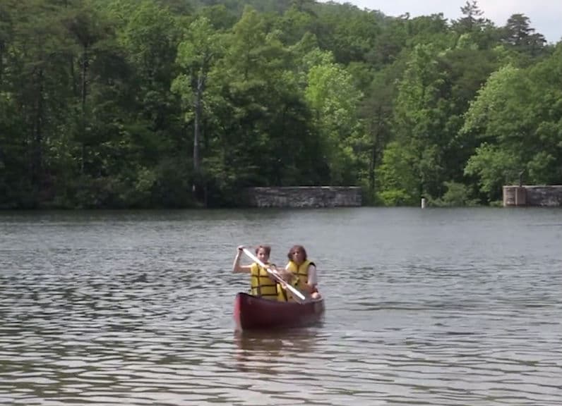 Hanging Rock State Park, Hanging Rock Park Lake, N.C.