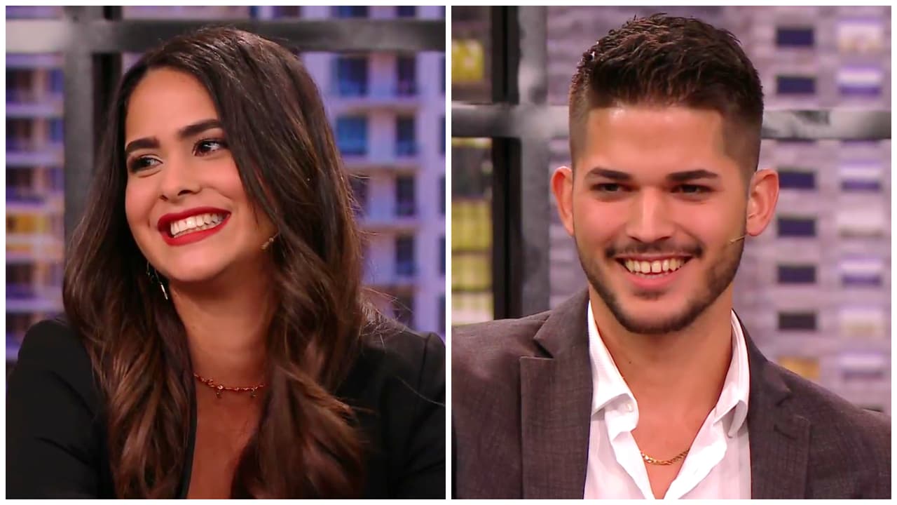 Pasó mucho tiempo para que Valeria, quien llegó a Enamorándonos por Antonio, recibiera a un flechado y la sorpresa para todos fue que Renier (quien llegó al programa por Camila) apareció tras la puerta. Y fue un acierto, pues a ella le gustaba y fue un “que sí, que sí”.