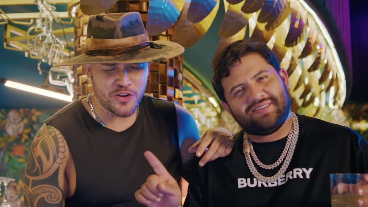 Imágenes exclusivas: Jessi Uribe y Luis R Conríquez en la grabación de video musical