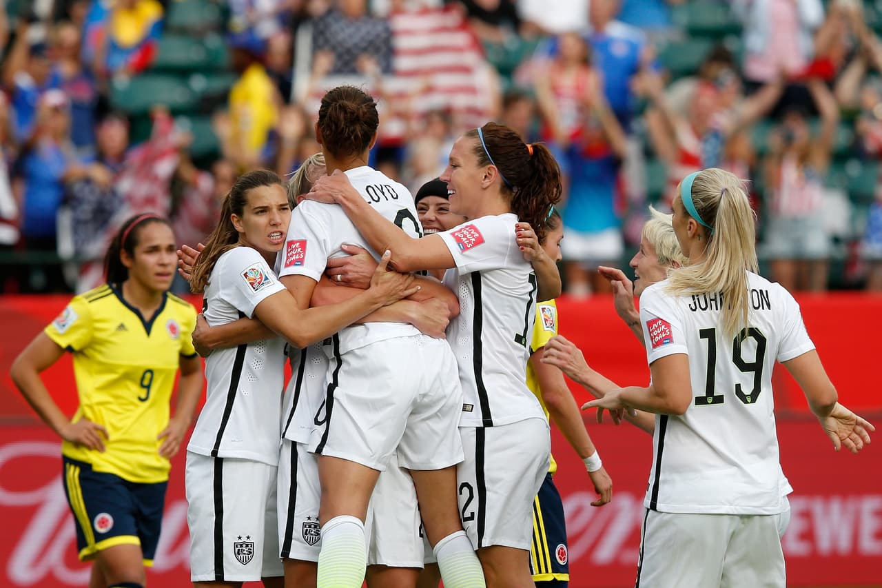 Estados Unidos 2-0 Colombia: Estados Unidos sufre, pero consigue su pase a cuartos de final del Mundial Femenil