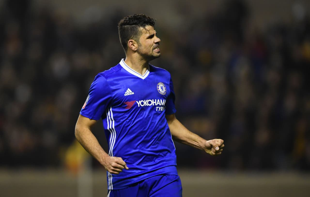 5. Diego Costa (Chelsea) - Valor de mercado: 50 millones de euros (aumentó 5 millones)