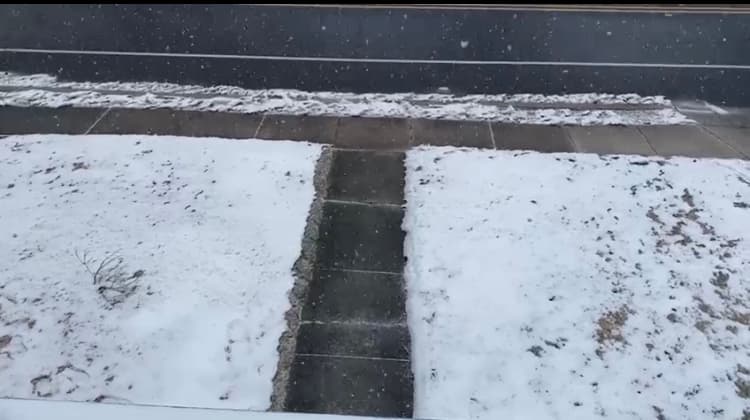 Tenga cuidado con volver a congelar durante la noche en vecindarios más fríos. El sur de Jersey y la mayor parte de Delaware, al sur de Wilmington, verán principalmente, si no todos, lluvia.