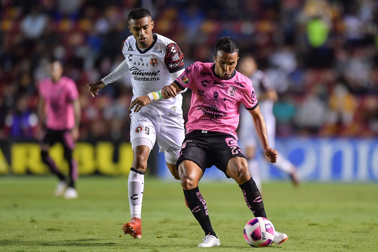 Kevin Ramírez no deja que Tijuna se lleve los puntos de visita y anota el tanto del empate 1-1.