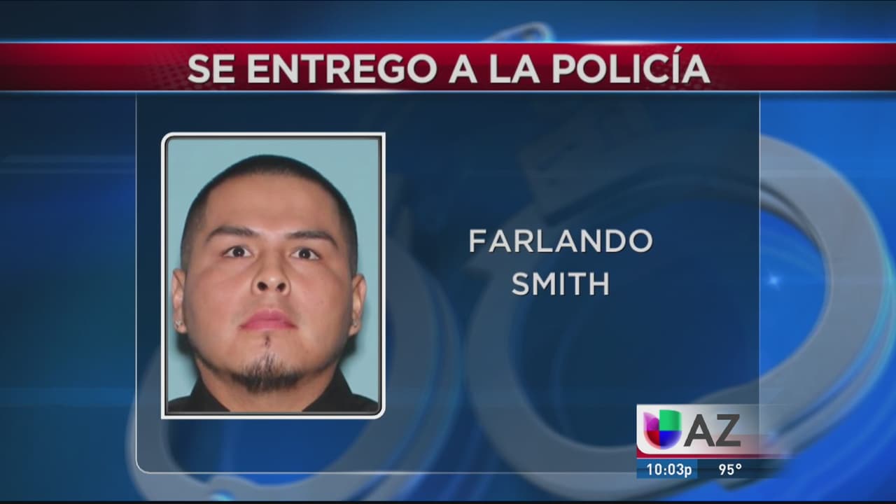 Se entrega profugo de las autoridades que atropelló a un hispano