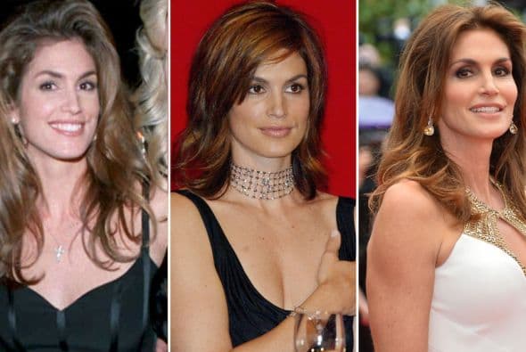 La belleza de Cindy Crawford nos ha deleitado siempre.