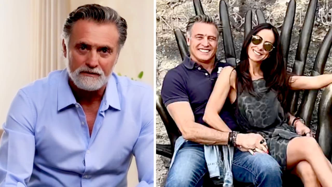 Juan Soler hace reír a su novia para darle ánimos tras saber que tiene un tumor en la cabeza