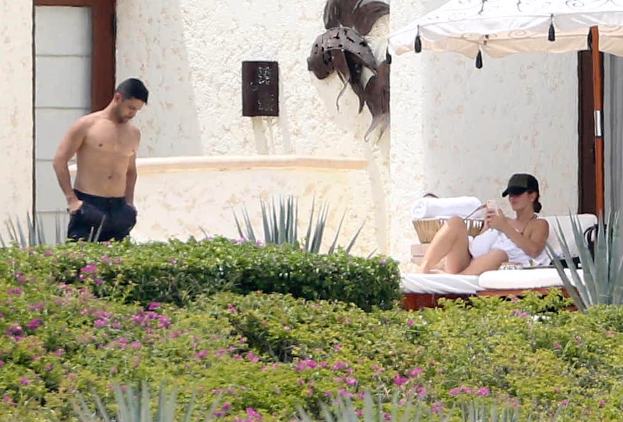 Wilmer y Minka Melly se encuentran de vacaciones en Cabo San Lucas, México.
