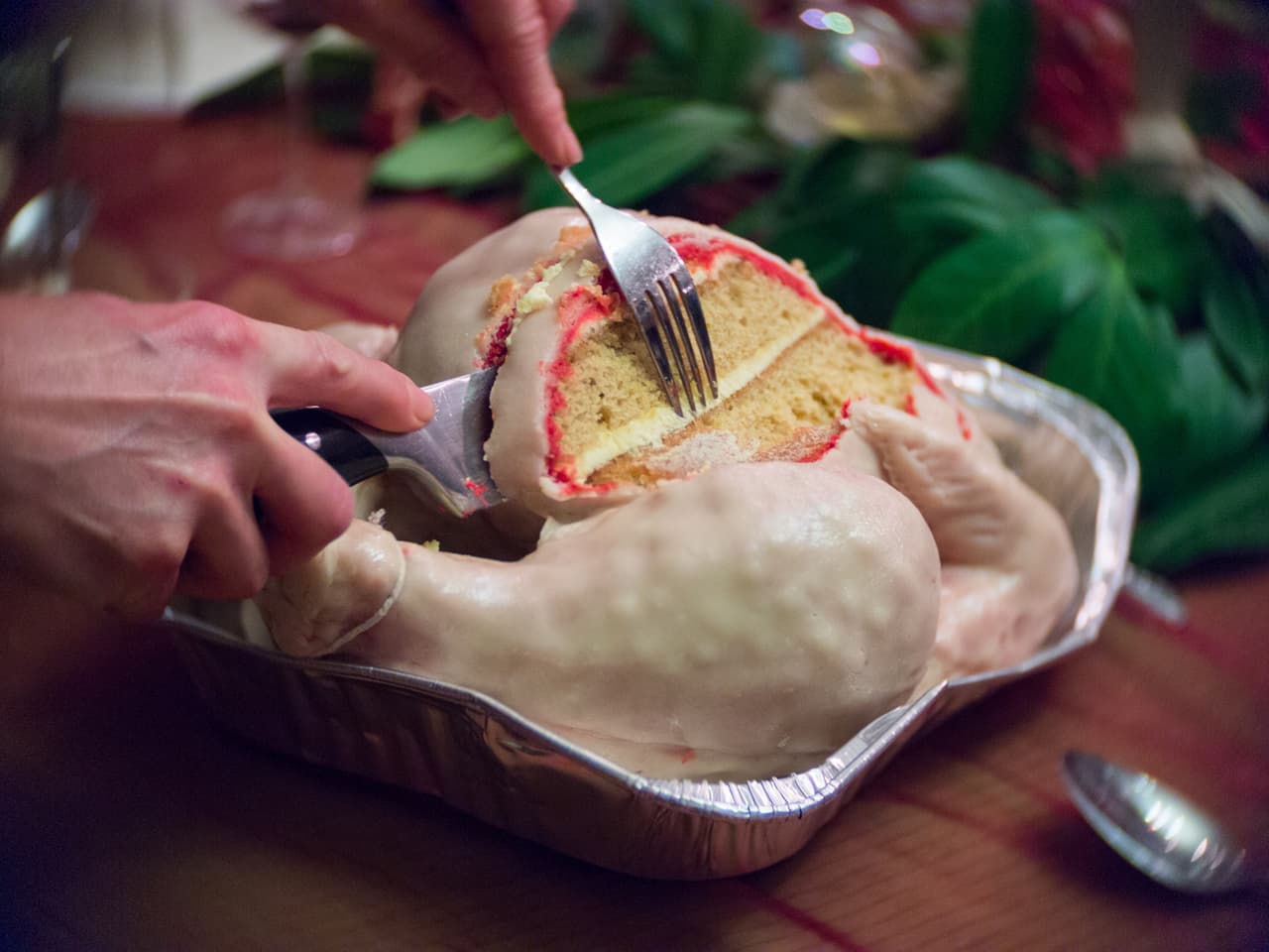 ¡Pues en realidad es un pastel!