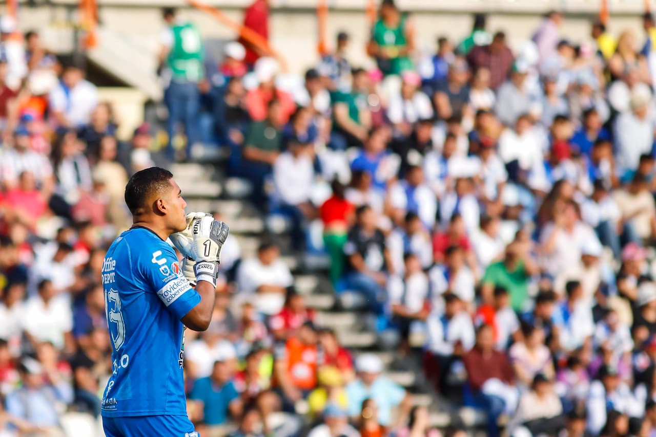 Alfonso Blanco mantuvo su portería en cero por cuarta ocasión en los cinco encuentros de los Tuzos en casa.