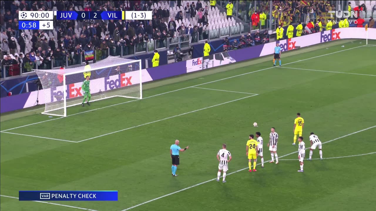 ¡GOL!  anota para Villarreal. Arnaut Danjuma