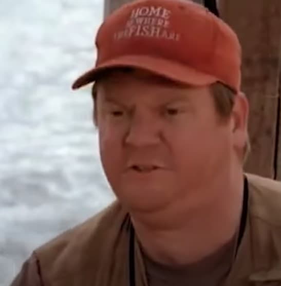 <b>Brent Briscoe, 'Big John'</b>
<br>En ‘Triton por accidente’ Brent Briscoe era ‘Big John’ Wheatley, quien era dueño de un barco en el que alguna vez vio a una sirena. A partir de ese momento comenzó a crecer en él una obsesión, al punto de que en las escenas finales casi logra atrapartla. Era también el padre de Jessie, el mejor amigo de Cody.