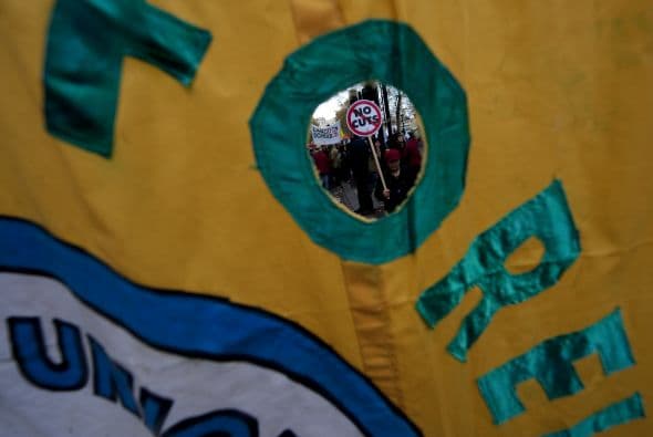 Entre los servicios más afectados por las huelgas se encontraron los aeropuertos Gatwich y Heathrow, dos de los principales puertos aéreos de Londres.