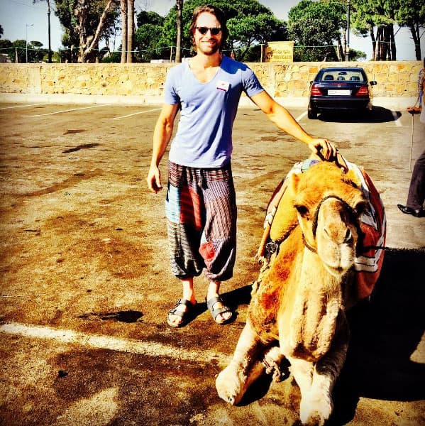 Sebastián también se tomó la foto del recuerdo.