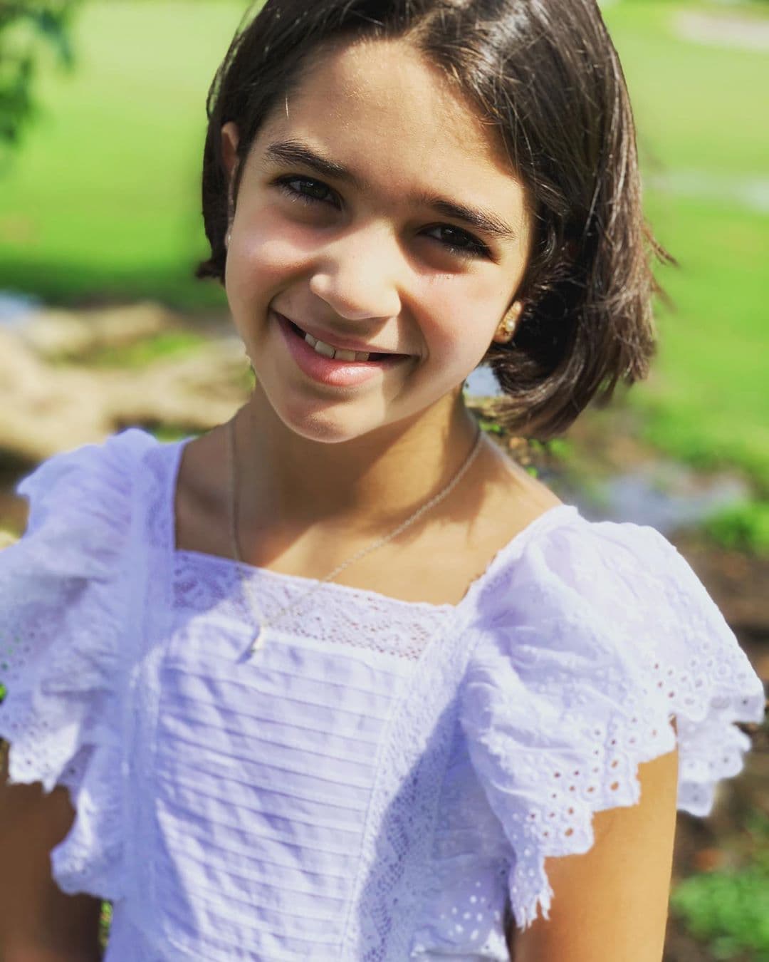 El pasado 18 de julio la hija menor de Mayrín Villanueva cumplió 10 años de edad. 
<br>