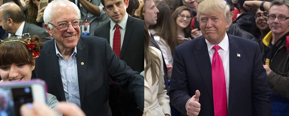 Encuesta del caucus de Iowa: Sanders y Trump ganarían gracias a nuevos votantes