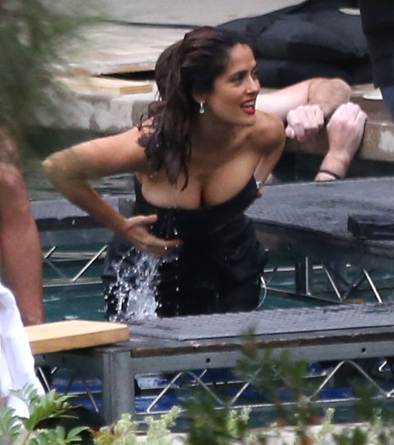 No podía controlar su "delantera".