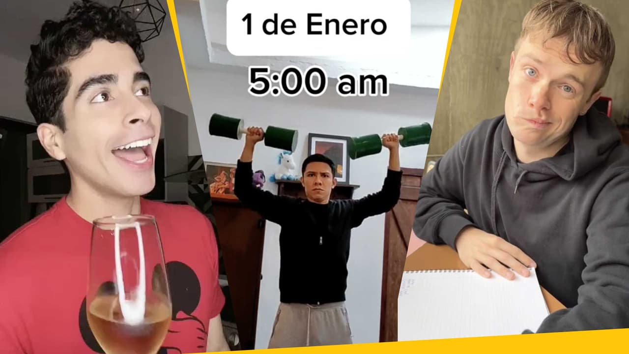 Propósitos de Año Nuevo vs realidad: dejas el gimnasio en enero, no viajas y más