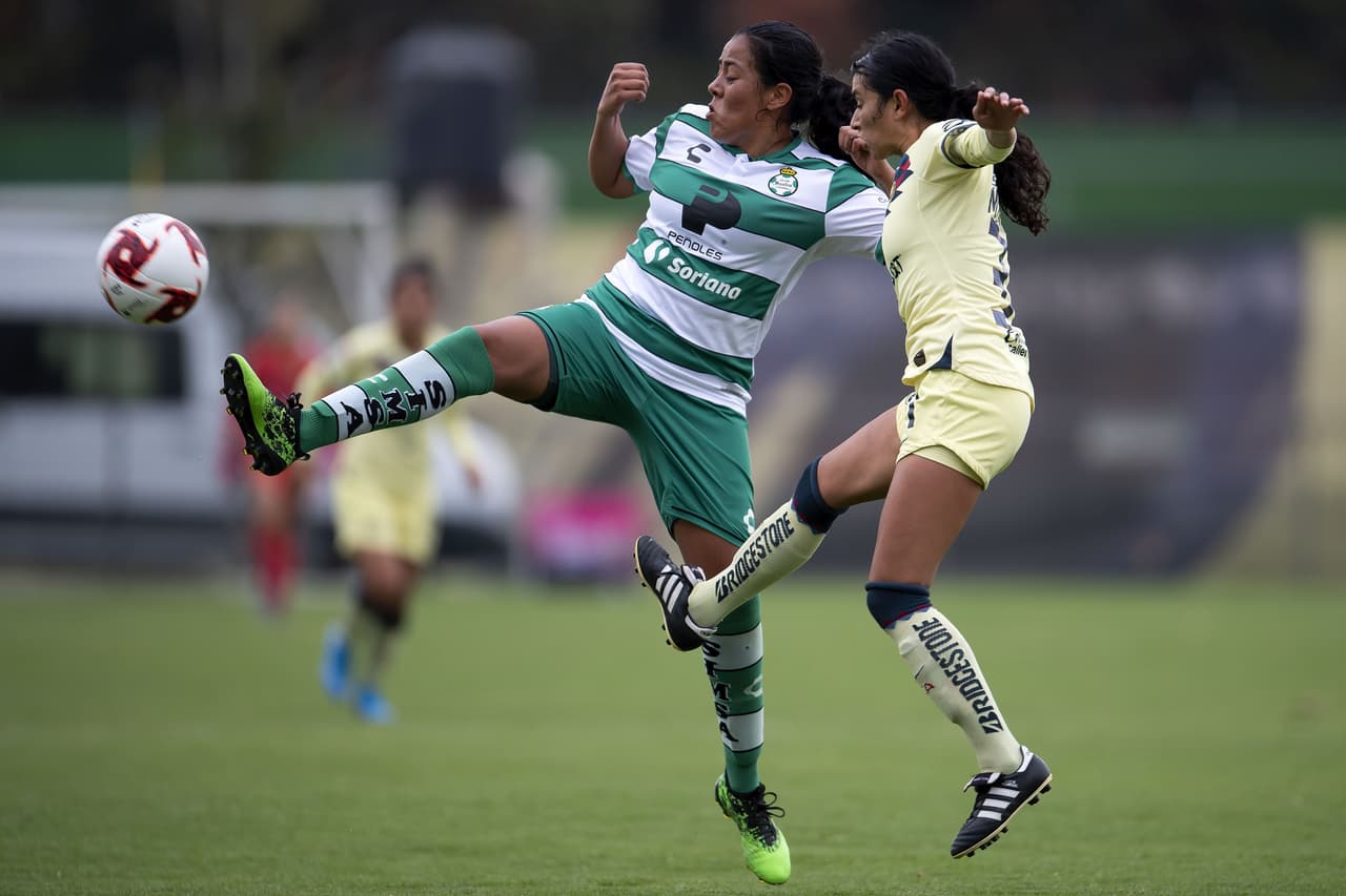 ¡Partidazo en Coapa! Duelo de poder a poder entre el América y las Guerreras del Santos Femenil que nos deleitó con una feria de goles.