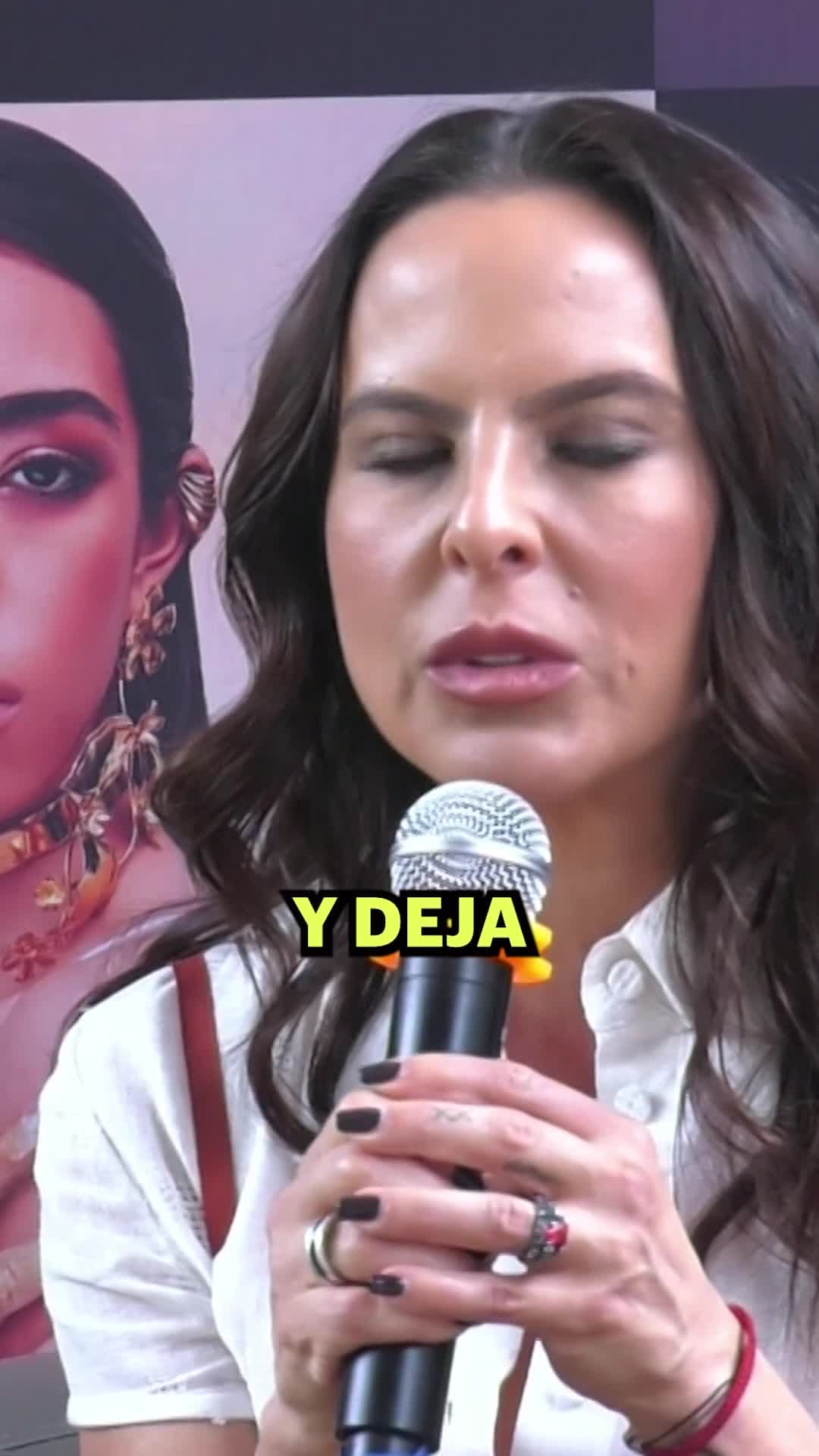 Kate del Castillo reitera que no quiere ser madre