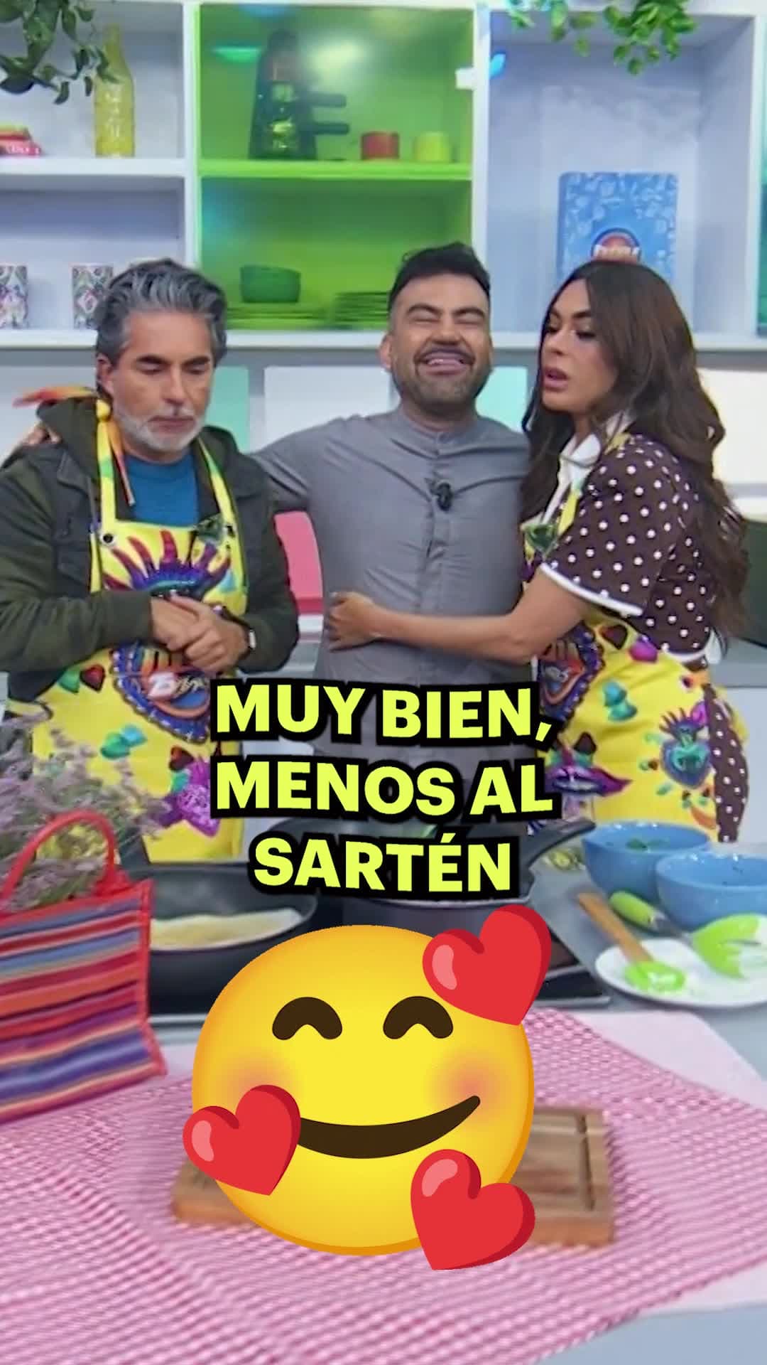 Gali destruye las crepas del chef Mariano