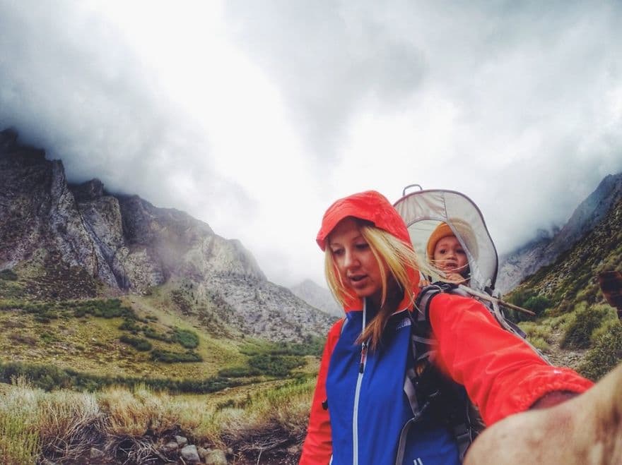 La madre de Bodhi está esperado un segundo niño. ¡Que será igual de viajero que su hermano mayor!