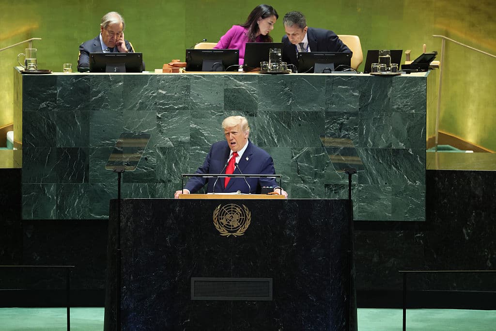 Donald Trump en la Asamblea General de la ONU.