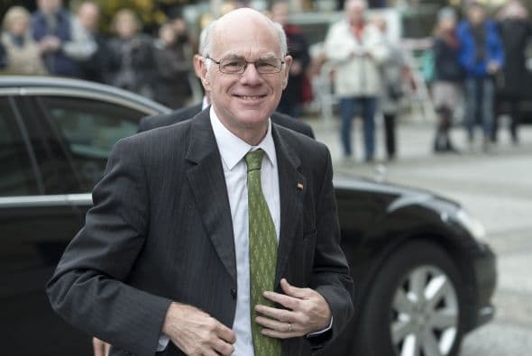 Hubo una diversidad de invitados de honoer, entre ellos el presidente del Bundestag, Norbert Lammert.