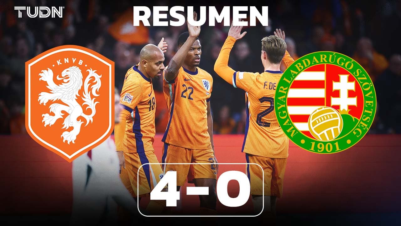 ¡Países Bajos mucha selección para Hungría en la Nations!