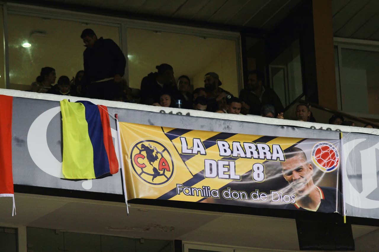 También, desde Colombia, llegó el apoyo para el América, en particular para Mateus Uribe.