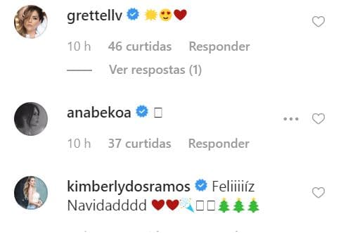 Grettell Valdez, Ana Bekoa y Kimberly dos Ramos también compartieron la alegría de Sofía Castro.
