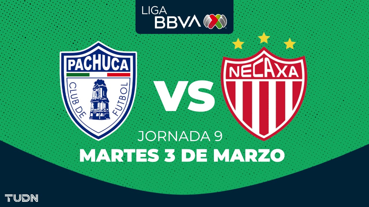 Pachuca vs. Necaxa: horario y dónde ver el partido de la Jornada 9 del Clausura 2026