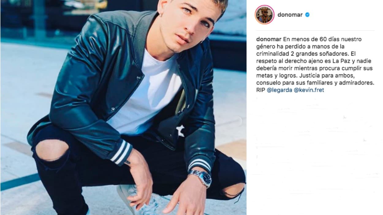 "Nadie debería morir mientras procura cumplir sus metas y logros", declaró Don Omar.