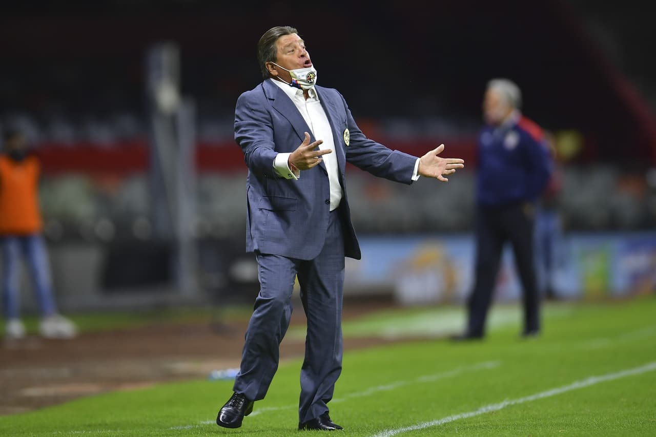 Las Águilas tocaban la puerta desde los 7’, pero Gudiño estaba atento.