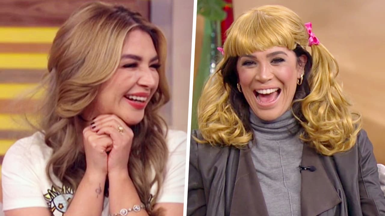 "¡Muero de amor!": Daniela Luján al ver su primera entrevista en Despierta América y así la sorprendió Karla