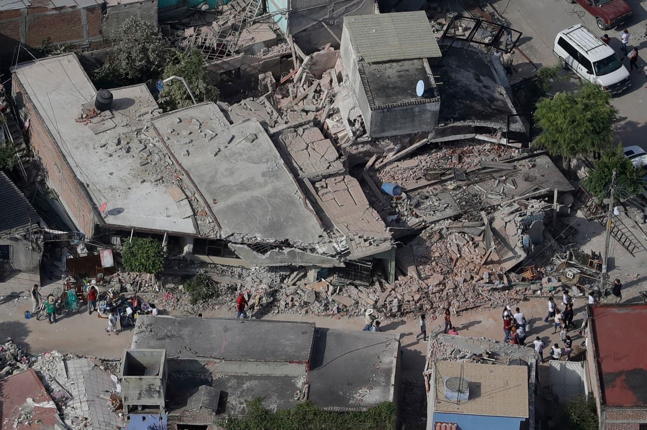 Las zonas del sur de la capital mexicana fueron las más afectadas por el terremoto y donde colapsaron más edificios.