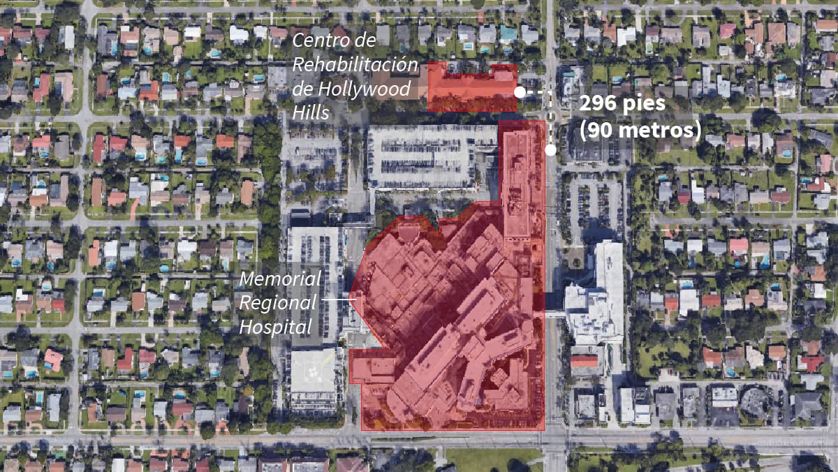 El hogar sin aire acondicionado donde murieron 8 ancianos está a menos de 300 pies de un hospital con electricidad